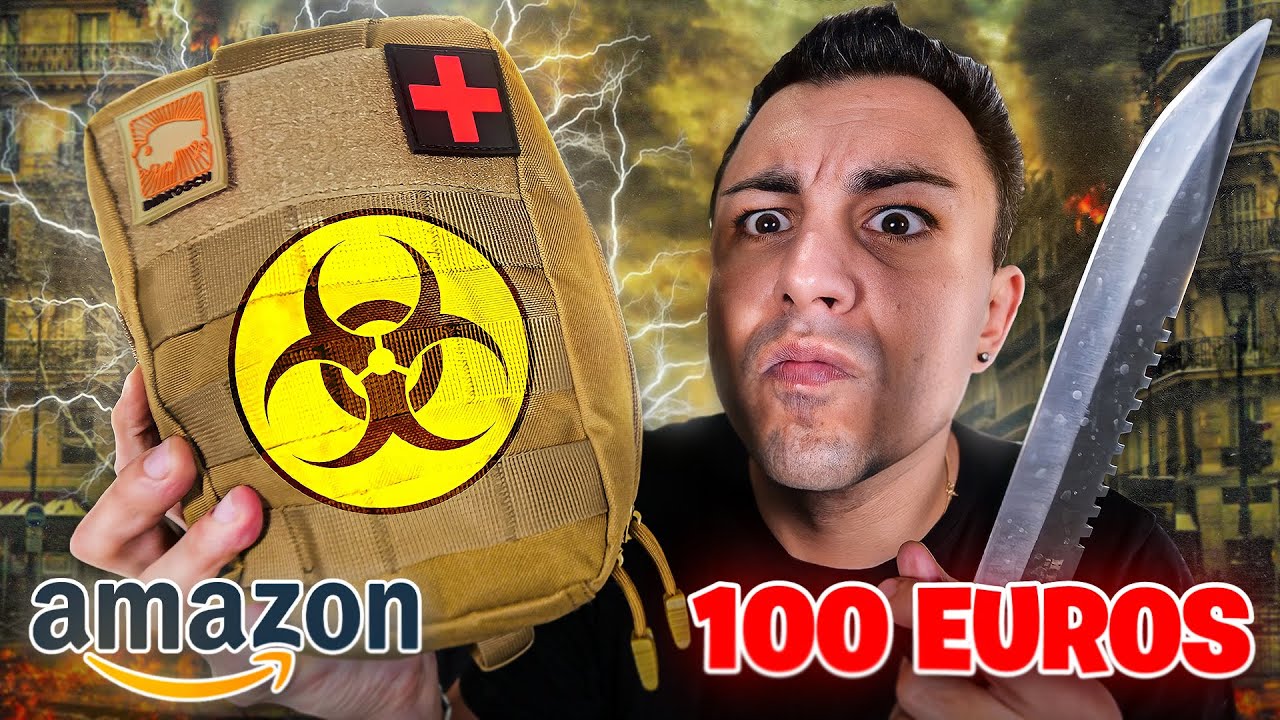 Je teste un KIT DE SURVIE AMAZON &agrave; 100 Euros !