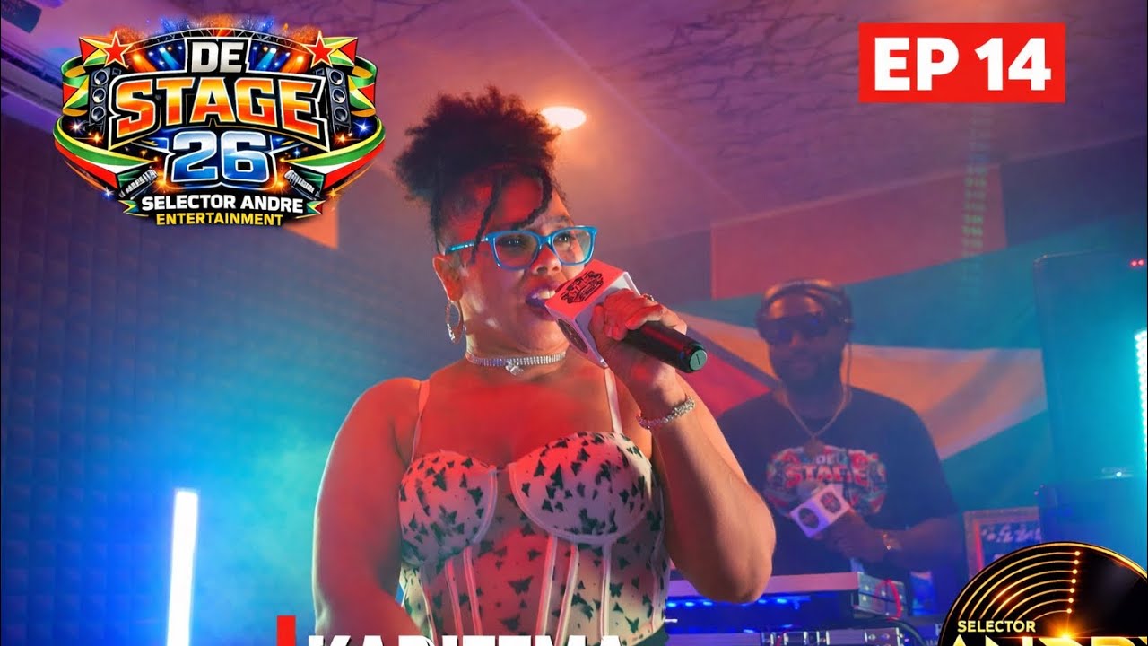 KARIZZMA LIVE ON  DE STAGE 26 (EP14)