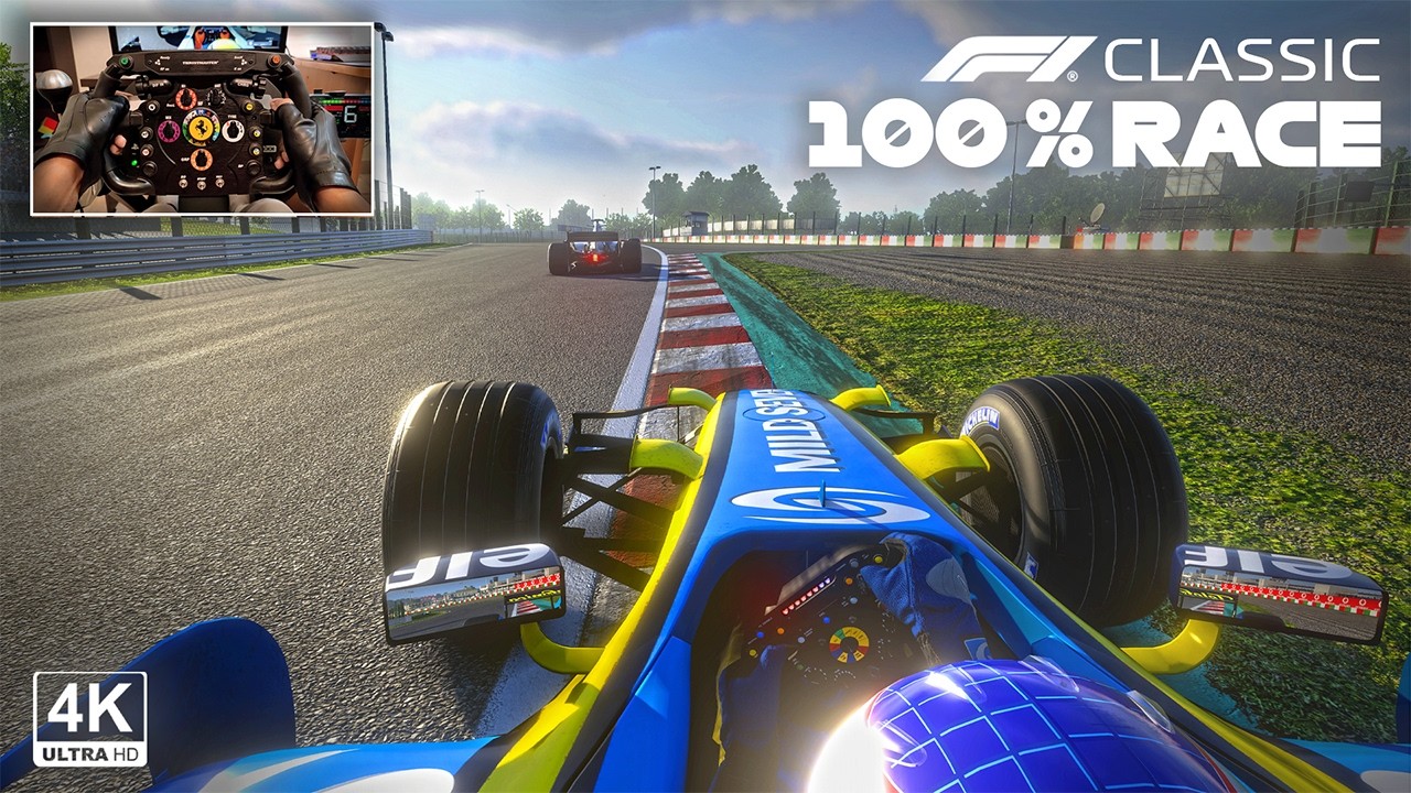 Fernando Alonso's Renault R25 V10 - 2005 Japanese GP 100% Race | F1 Classic Steering Wheel Gameplay