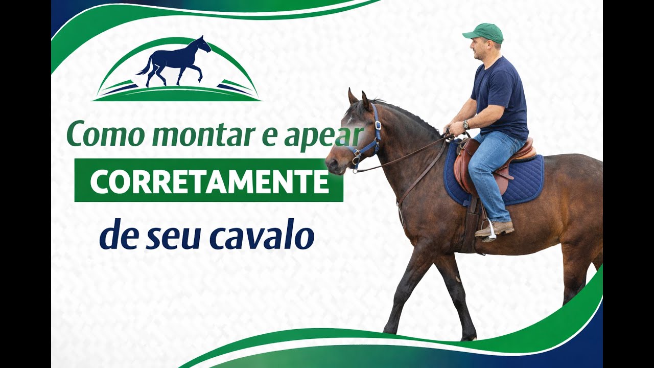 COMO MONTAR E APEAR CORRETAMENTE DE SEU CAVALO. GOSTOU? SE INSCREVA EM NOSSO CANAL PARA MAIS DICAS