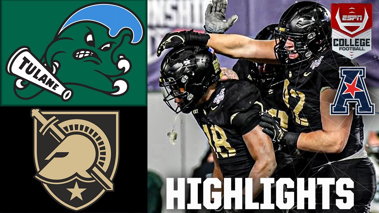AAC Championship: Tulane Green Wave vs. Army Black Knights | Full Game Highlights | ESPN CFB