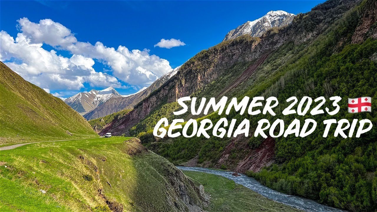 GEORGIA ROAD TRIP 4K CINEMATIC VLOG 🇬🇪