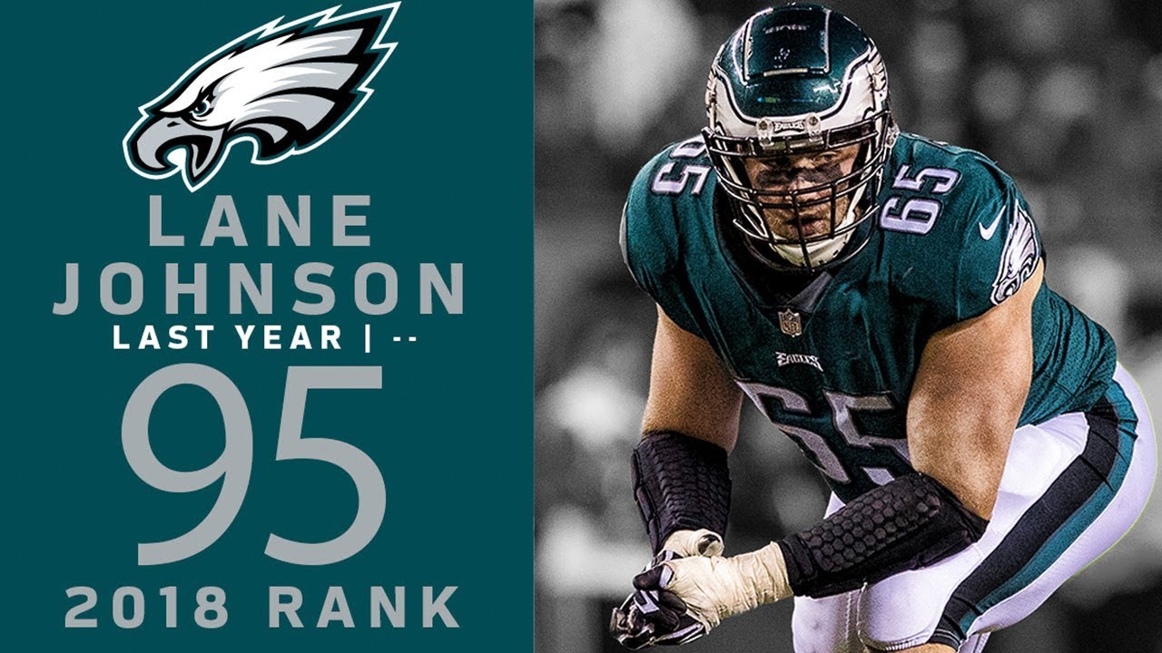 #95 Lane Johnson (OT, Eagles) | Top 100 Players of 2018 | NFL