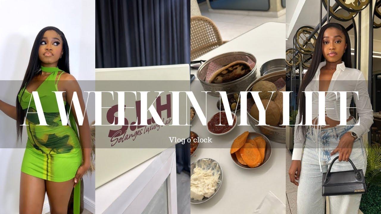 VLOG O’CLOCK: A week in my life