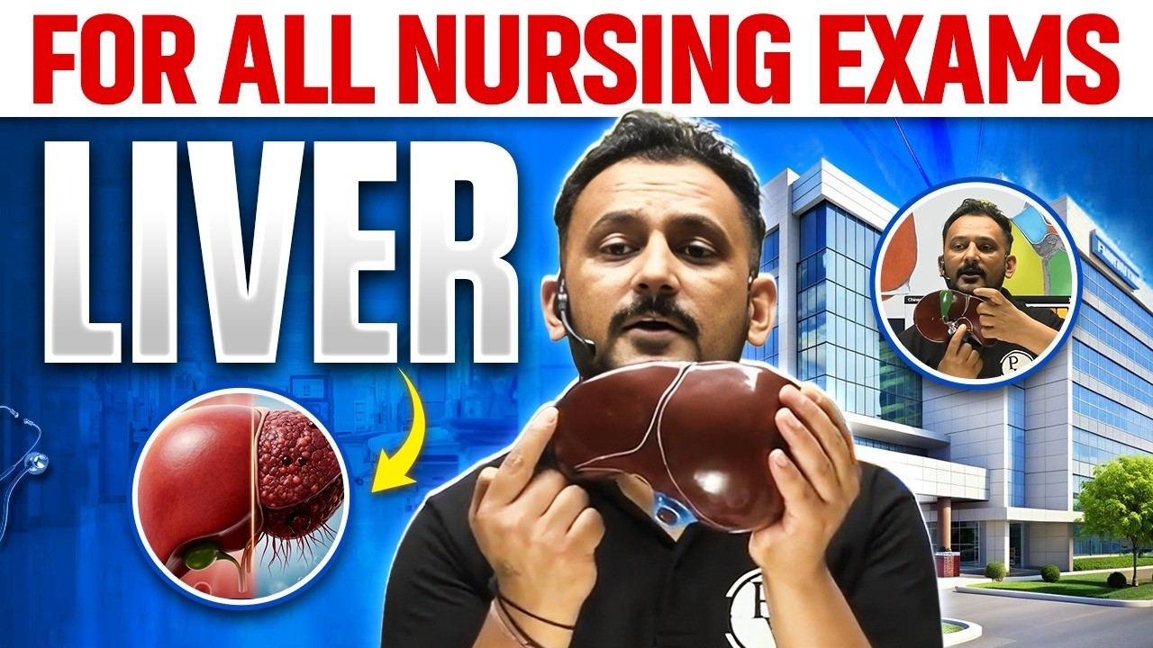 Liver Anatomy & Physiology Explained | Hepatic Lobule, Portal Triad, ALT AST | AIIMS NORCET #liver