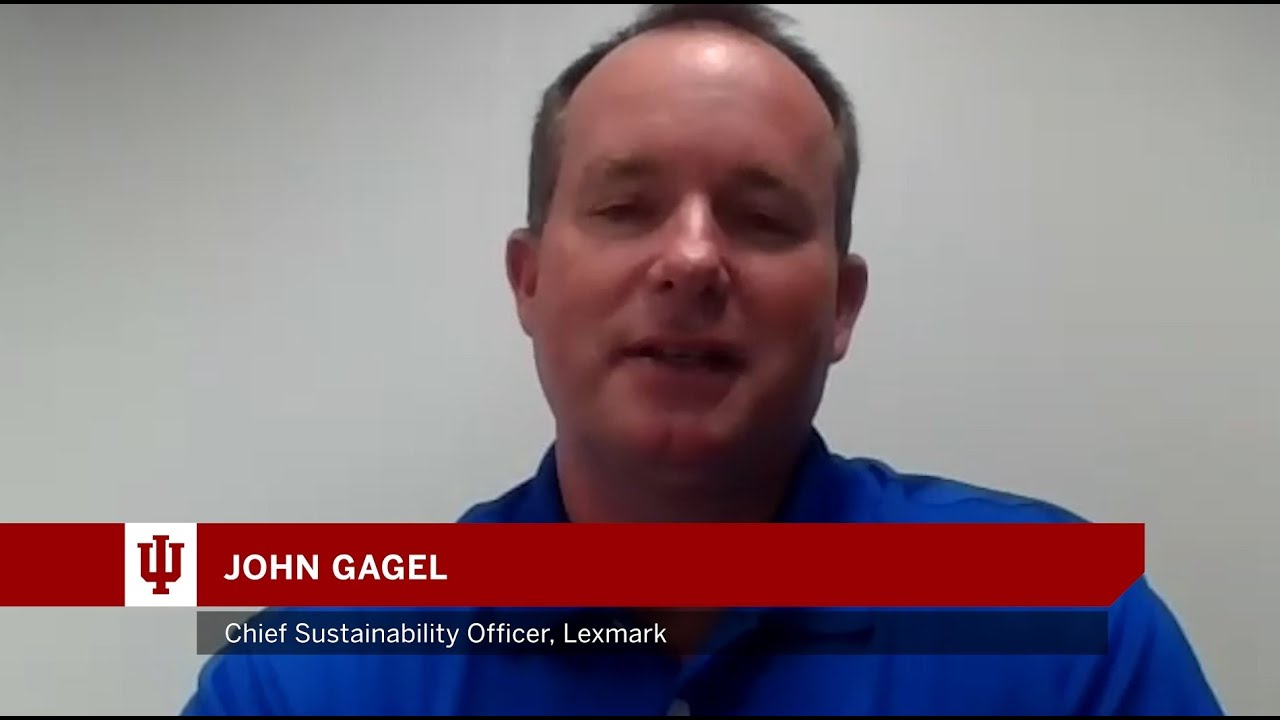 Sustainability Conversation John Gagel, Chief Sustainability Officer at Lexmark, by Amrou Awaysheh