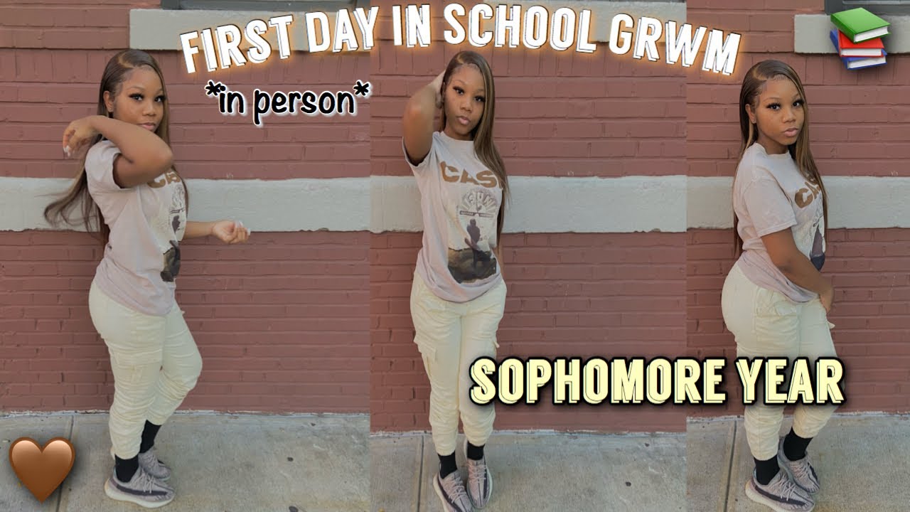 Grwm: First Day Of School 📚 || Sophomore Year (in person)