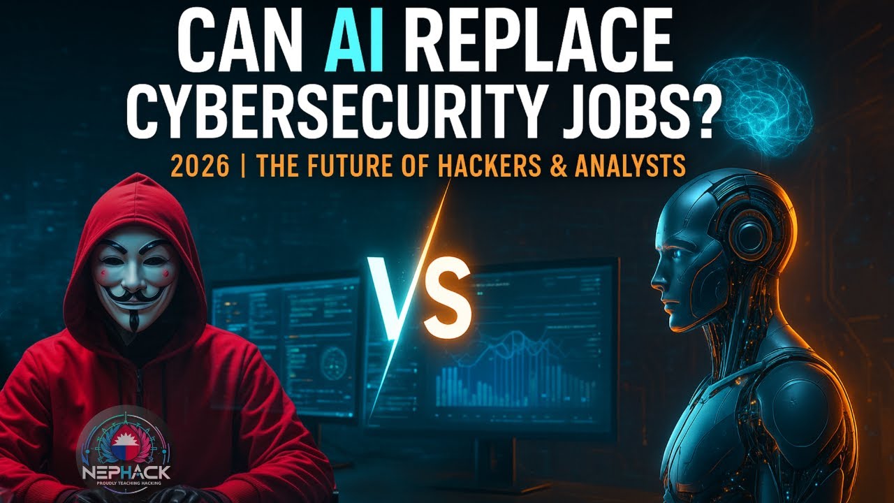 CAN AI REPLACE CYBERSECURITY JOBS? 🤖💀 | NepHack Futuristic Hacker Anthem (2026)