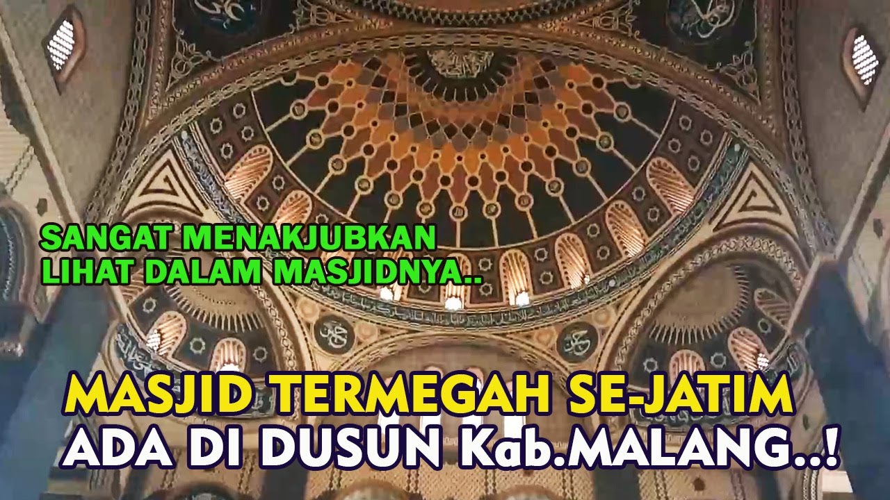 Dolan Coy ke tempat Masjid Agung Al-Hidayah karangploso Malang Mirip Hagia Sophia⁉️