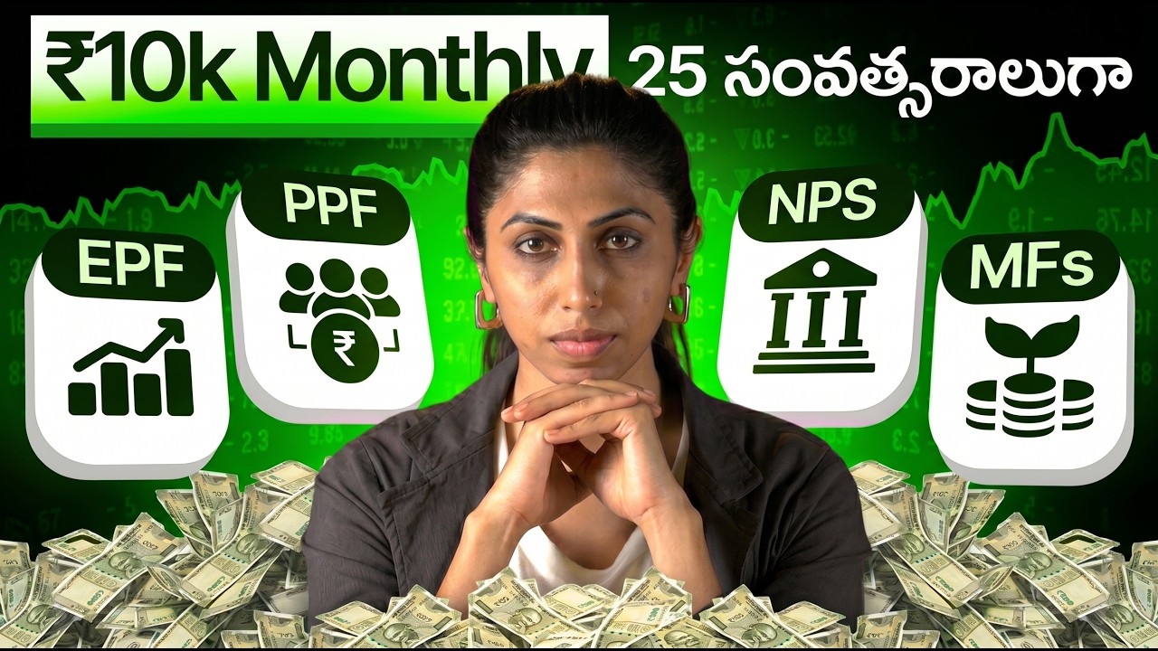 We tested Retirement Investing for 25 Years | Mutual Funds vs EPF vs PPF vs NPS