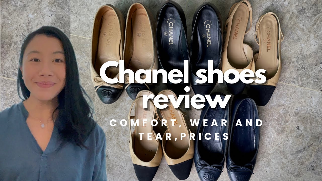 КОЛЛЕКЦИЯ И ОБЗОР ОБУВИ CHANEL | балетки, туфли с открытой пяткой