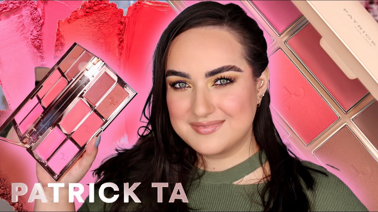 PATRICK TA MAJOR HEADLINES BLUSH PALETTE 5 WAYS! IS IT WORTH IT?
