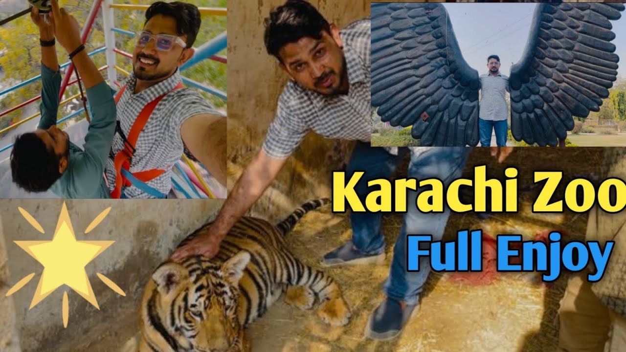 Karachi Zoo | Biggest Zoo | Karachi Mini Zoo | Full Vlog Watch 