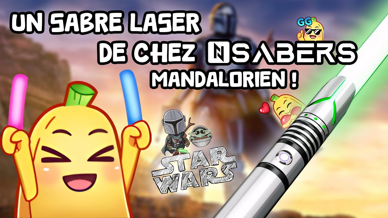 Un sabre laser inspiré des Mandaloriens ? C'est chez Nsabers !
