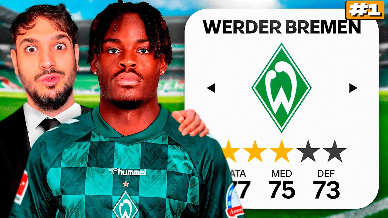Dirijo 10 TEMPORADAS al WERDER BREMEN para VOLVERLO LEGENDARIO #1