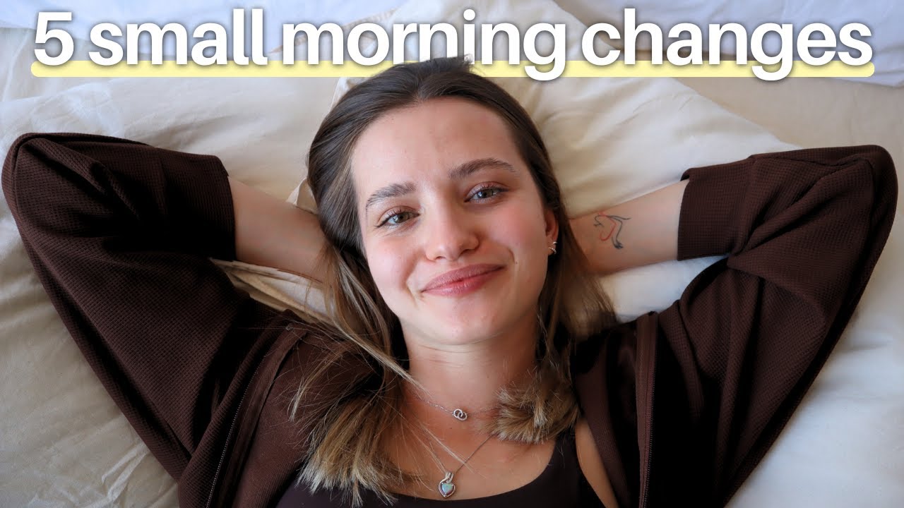 What I do instead of forcing a *perfect* morning routine