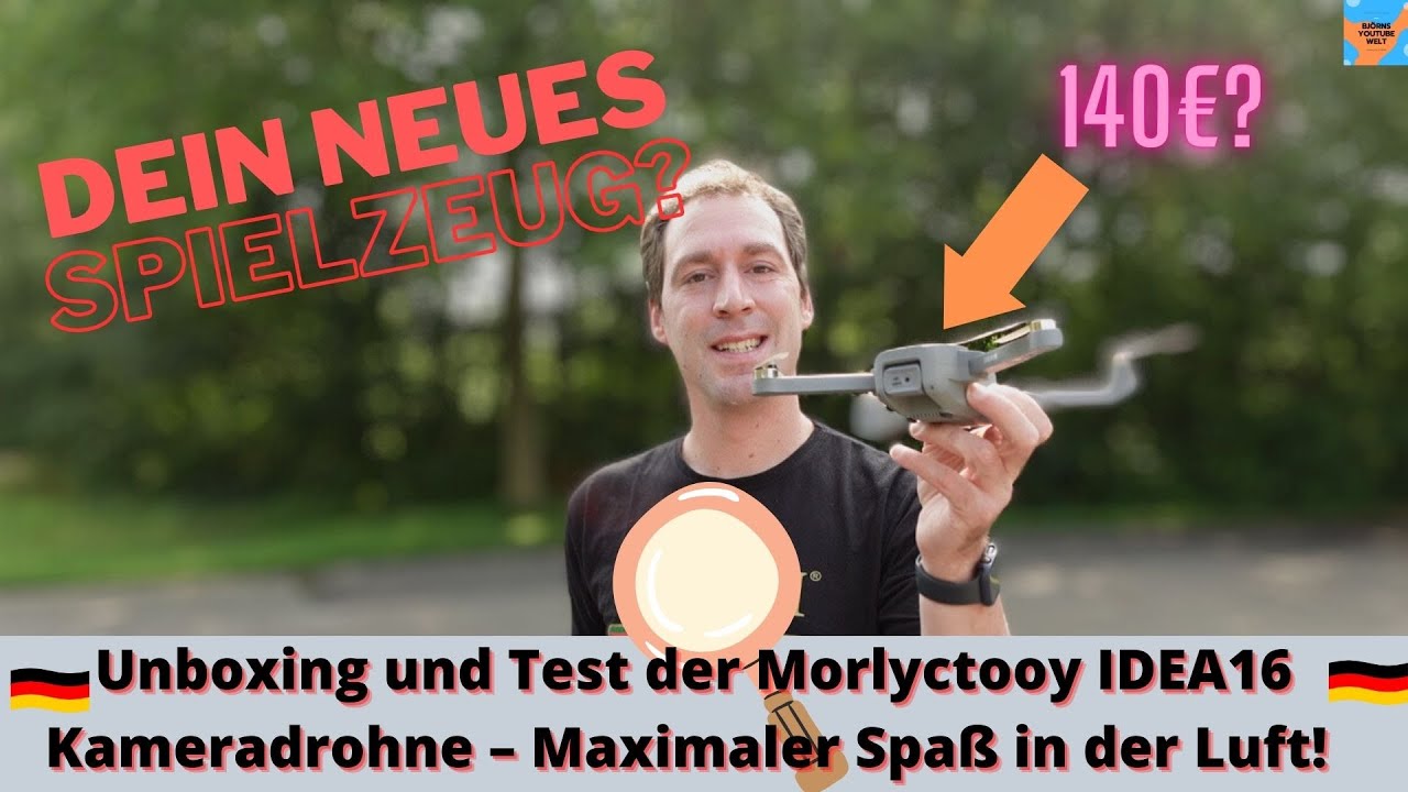 Unboxing und Test der Morlyctooy IDEA16 Kameradrohne – Maximaler Spaß in der Luft! - LeIdea