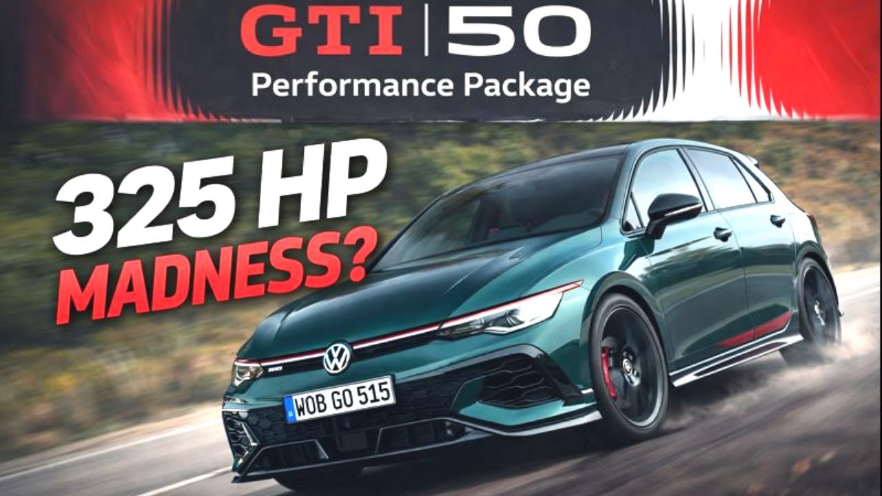 Комплектация Golf GTI Edition 50 Performance Package 2026 года выводит GTI на предел возможностей.