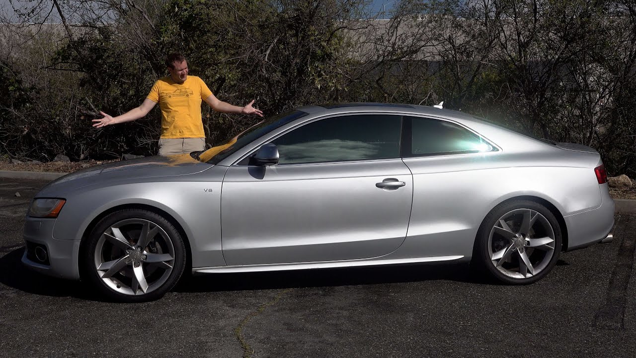 The 2008 Audi S5 Is a V8, Manual Beauty