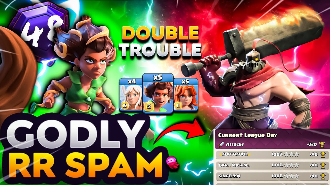 I'm Top 100 With This Army | Rootriders | #clashofclans #legendhits #rankedmode 