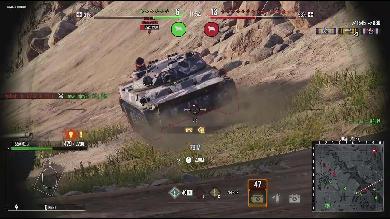 World of Tanks Modern Armor, T-55AM2B