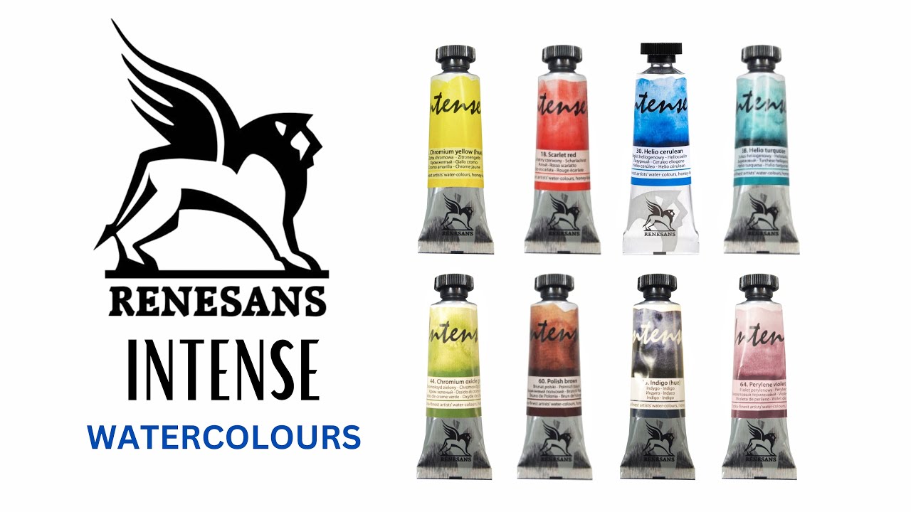 Renesans Intense Watercolours - Excellent Value Artist Grade Watercolours