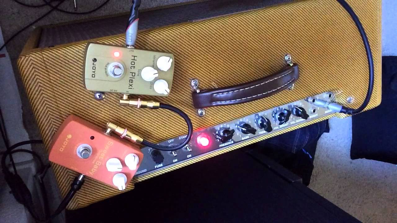 Joyo Hot Plexi and Sweet Baby, Les Paul R7, Victoria 50212
