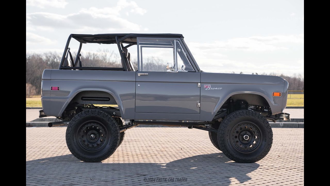 1973 Ford Bronco Restomod - 5.0L Coyote V8 - Walk-around Video