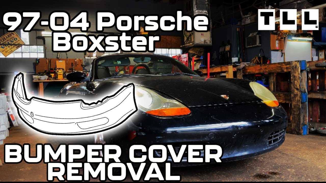PORSCHE BOXSTER FRONT BUMPER REMOVAL 1