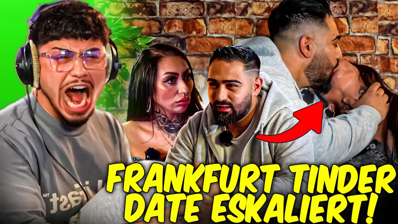 Wir GUCKEN DAS NIE WIEDER! 😭 Crashout Reaction auf Frankfurt Tinder Date..