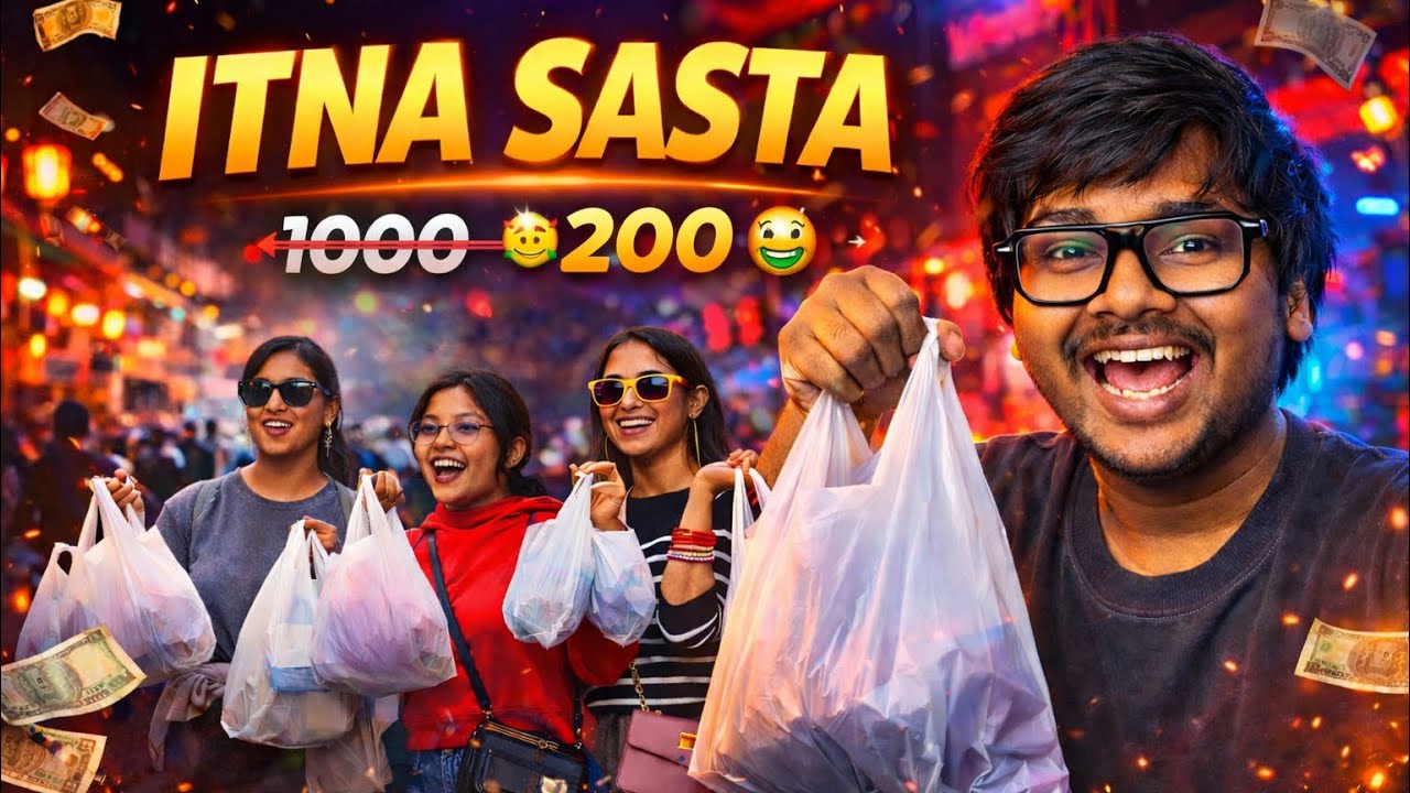 Biggest Crowded Shopping Market