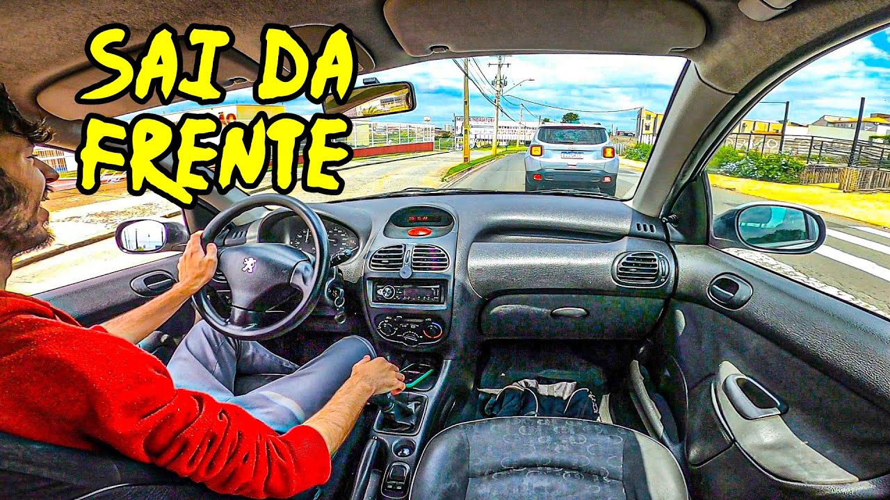 EMPURRANDO TODO MUNDO DE PEUGEOT 206 1.4 SÓ O CANO