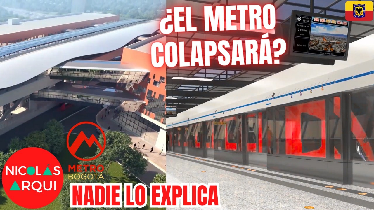 🛑¿Cuántas personas Usarán el Metro de Bogotá? La capacidad REAL del Sistema 😱 Lo que NADIE Explica