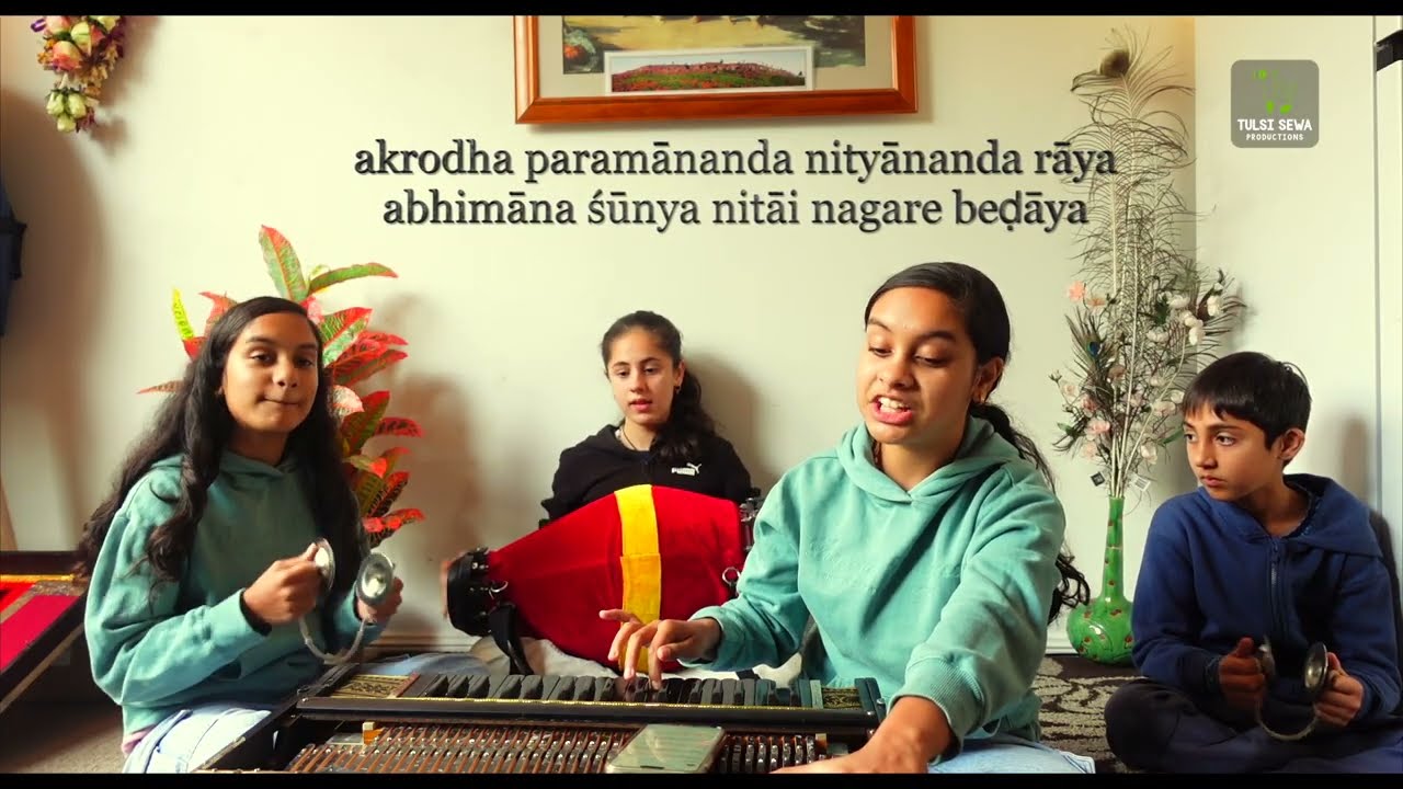 🌸 Akrodha Paramananda – A Bhajan by Lochan Das Thakur | Sung by TSP Children 🌸