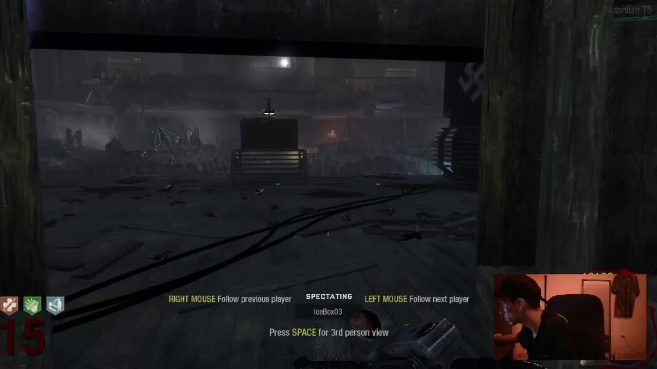Jugando BLACK OPS ZOMBIES