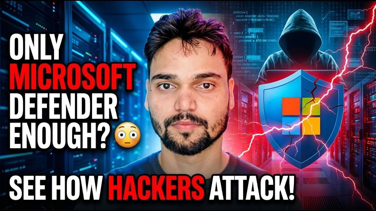 Why Defender Alone Is Not Enough 🔥 Real Cyber Attacks
