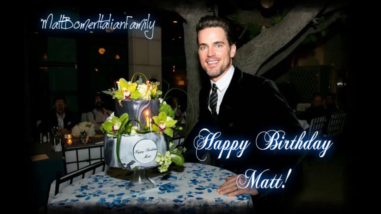 Happy Birthday Matt Bomer 2018