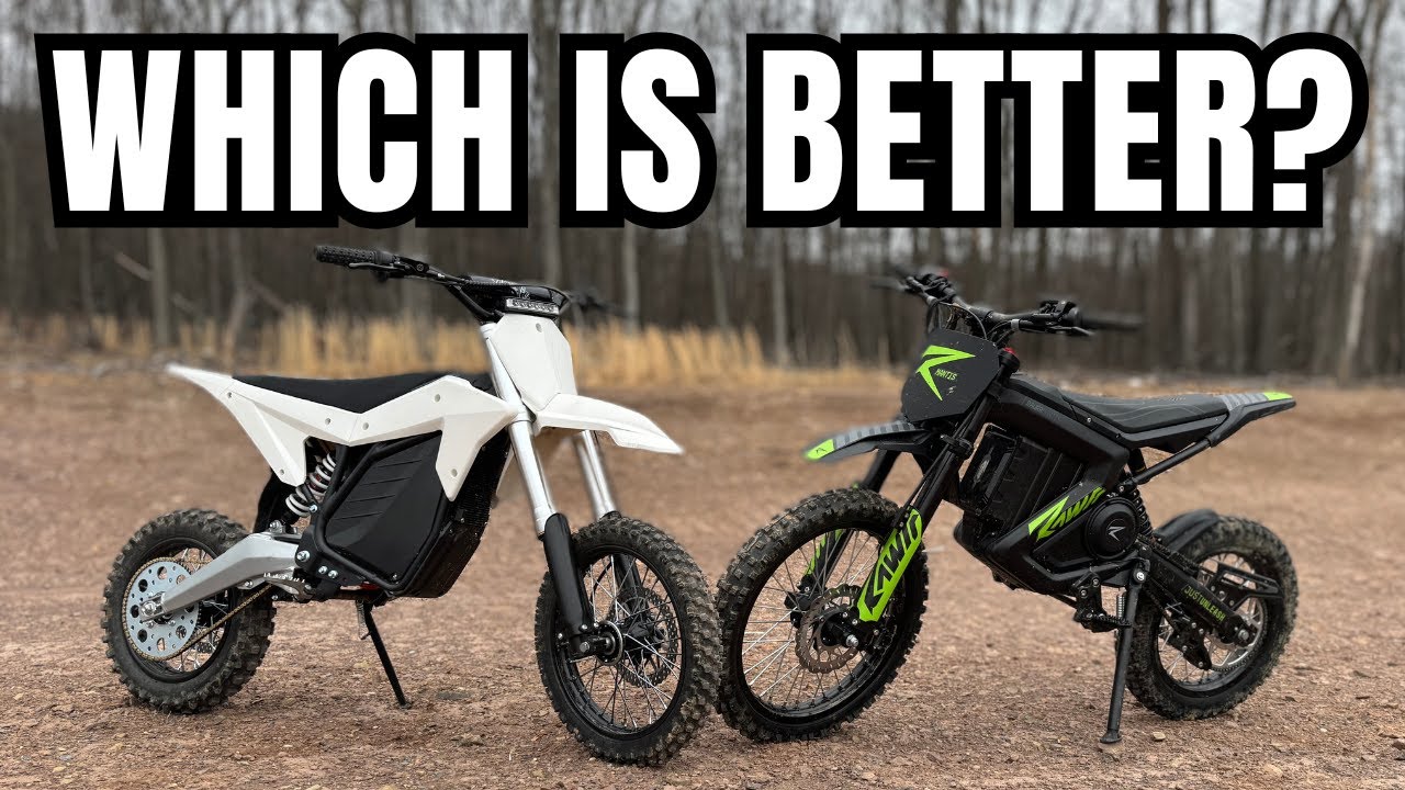 ETM RTR vs Rawrr Mantis R R17 - 72V Electric Pit Bikes