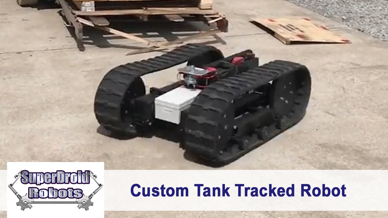 Heavy-Duty Tracked Robot Platform