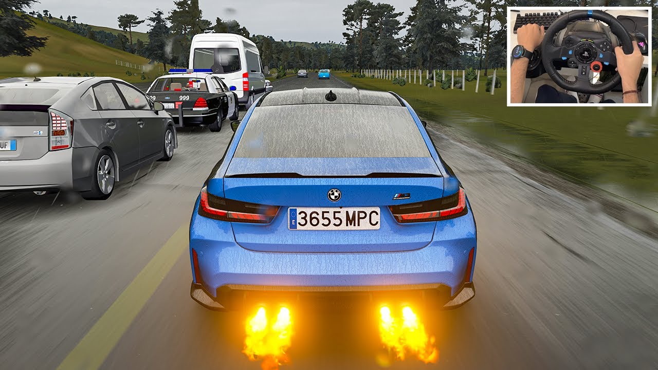 INSANE 1300 HP BMW M3 G80 Tuned | Assetto Corsa | Steering Wheel Gameplay