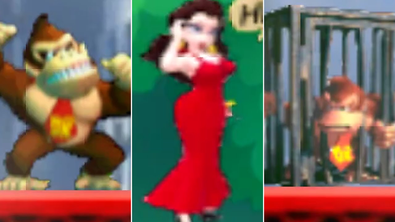 New super mario all stars hd - donkey kong arcade remake.