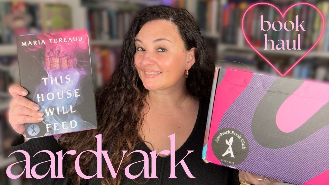 Aardvark Book Haul! 💜💕 Thriller, Horror, & More!