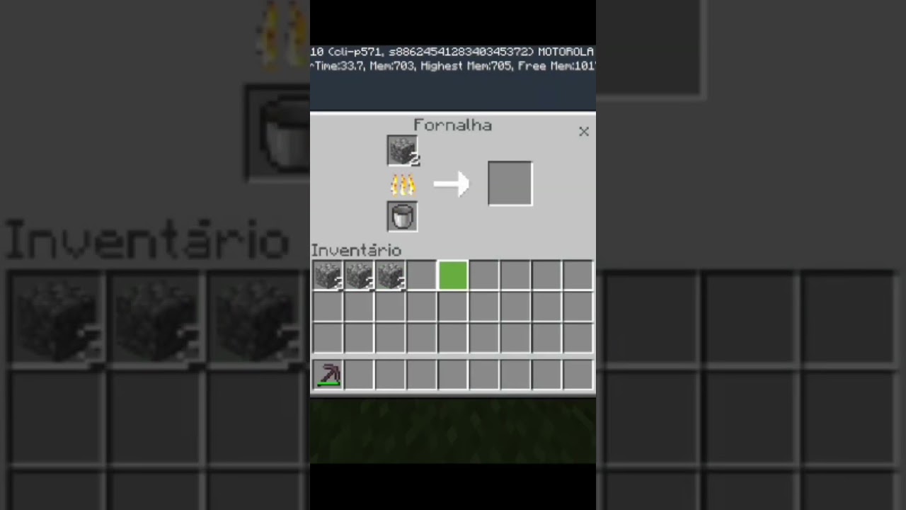 Como fazer pedra lisa no Minecraft?