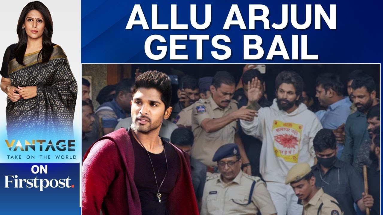 Actor Allu Arjun Arrested in Stampede Death Case, Then Gets Bail | Vantage with Palki Sharma