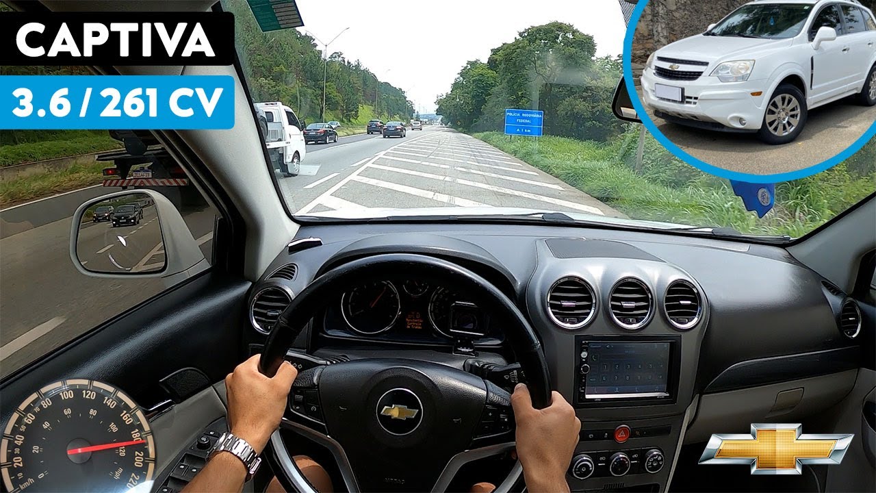 TESTE ACELERANDO CAPTIVA V6 3.6 UM SUV 4X4 MONSTRO DE VERDADE! VALE A PENA COMPRAR EM 2023?