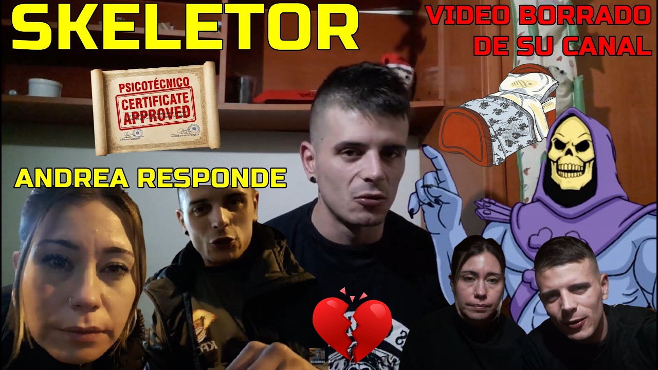 SERRES / ANDREA RESPONDE A SU ÚLTIMO DIRECTO BORRADO + LLAMADA CON SKELETOR