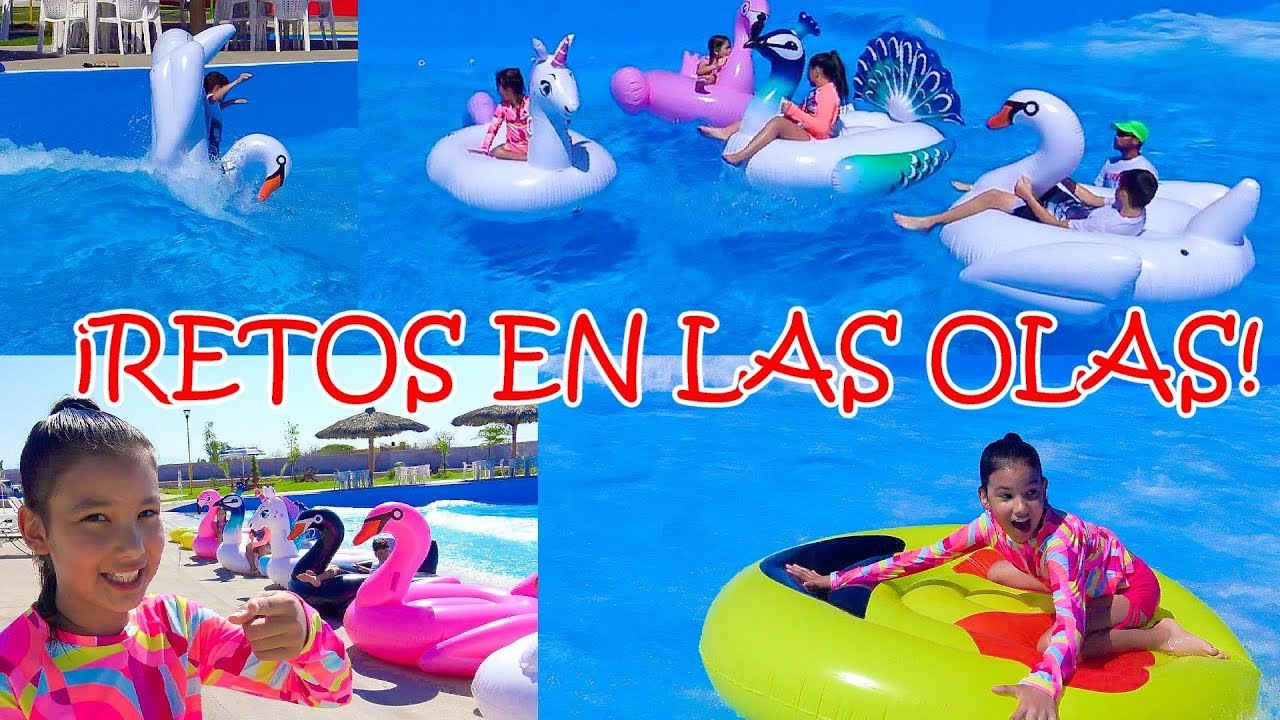 10 FLOTIS en el  PARQUE DE OLAS! | TV ANA EMILIA