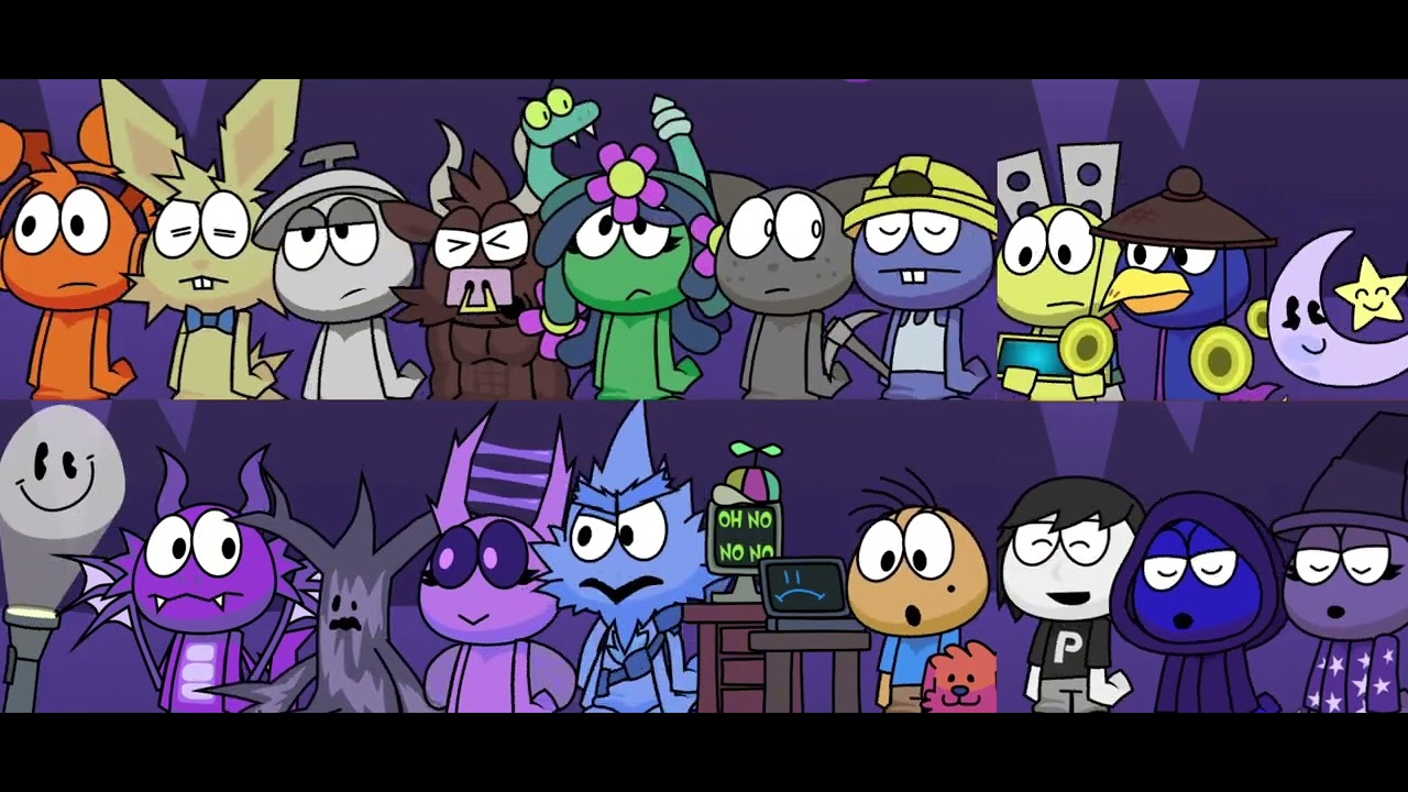 Incredibox Sprunki Sprunksters Episode 2 : The Cave - All Characters Together