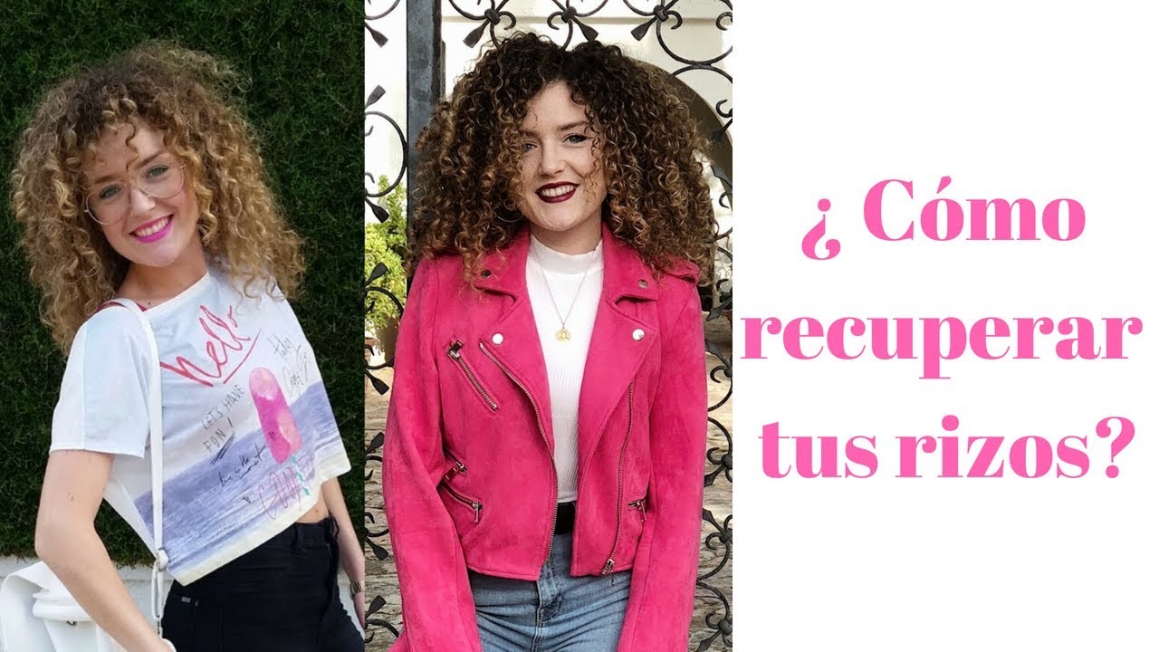 Cómo recuperar tus rizos