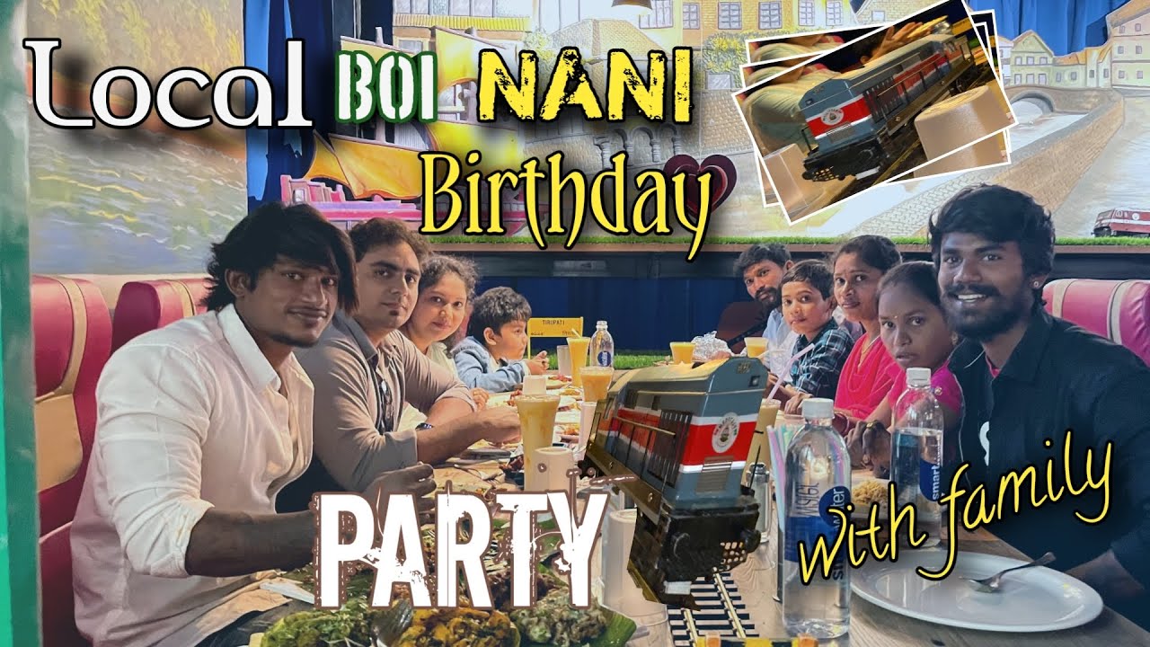Local boi Nani bro's | బర్త్డే పార్టీ ఎక్కడో మేరె చుడండి | Food  Vlog |  RLkiller | vizag vlogs